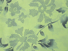 画像をギャラリービューアに読み込む, 洗える夏着物 コーディネートセット 4点セット Mサイズ 黄緑 花 きもの 白 矢絣 名古屋帯 ピンクベージュ 黄色 正絹帯揚げ帯締め 薄物 小紋 レディース 女性 プレタ 和装 和服