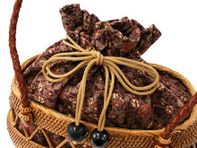 画像をギャラリービューアに読み込む, かごバッグ レディース 茶色 かご 渋紫 更紗 巾着 アタ 岡重 ガムランボール 夏 バッグ 単品 浴衣 女性 カゴ 籠 きんちゃく ゆかた 浴衣バッグ 手提げ 和装 和服 日本製 あす楽