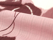 画像をギャラリービューアに読み込む, 浴衣 セット レディース 2点セット Sサイズ 薄紫 朝顔 ゆかた 薄緑 市松 帯 渋ピンク 小桜 半幅帯 女性 大人 浴衣セット 仕立て上がり プレタ 和装 和服 花火大会 夏祭り