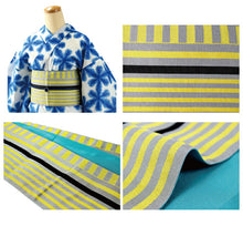 画像をギャラリービューアに読み込む, 半幅帯 リバーシブル ストライプ 全5色 浴衣 小紋 着物 袴 半巾帯 細帯 袴下帯 洗える 半幅帯 縞 日本製