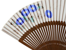 画像をギャラリービューアに読み込む, 扇子 女性用 袋付き セット 白地 朝顔 シルク 竹 桐箱入り 青 レディース 母の日 プレゼント ギフト おしゃれ 普段使いに 婦人用 女性 レディース せんす 扇子袋 セット 和装小物 夏