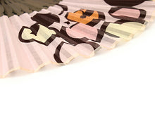 画像をギャラリービューアに読み込む, 扇子 女性用 袋付き セット ピンク 猫 綿 竹 紙箱入り レディース 母の日 プレゼント ギフト おしゃれ 普段使いに 婦人用 女性 レディース せんす 扇子袋 セット 和装小物 夏