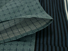 画像をギャラリービューアに読み込む, 浴衣 セット メンズ 2点セット LLサイズ 灰緑 十字格子 ゆかた ネイビー 献上柄 帯 縞 メンズ浴衣セット プレタ 角帯 夏 カジュアル 花火大会 夏祭り 男性 紳士 メンズファッション 浴衣セット 男性和服 男性浴衣 送料無料 あす