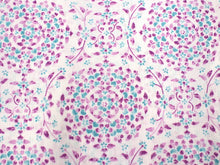 画像をギャラリービューアに読み込む, 洗える 夏 着物 月華美人 Lサイズ 紫 花 プレタ セオアルファ TORAY 白地 小花 洗える着物 浴衣 ポリエステル 小紋 きもの キモノ 東レ セオα 送料無料