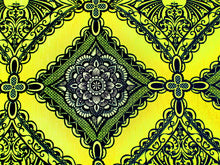 画像をギャラリービューアに読み込む, 半幅帯 WAKKA半幅帯 単品 ターコイズ 黒揚羽 半巾帯 黄色 アラベスク リバーシブル バラ 着物 帯 カジュアル レディース アレンジ 細帯 四寸 日本製 女性 和装 和服 あす楽