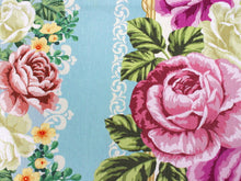 画像をギャラリービューアに読み込む, 半幅帯 WAKKA半幅帯 単品 青緑 クラシックローズ 半巾帯 ベージュ 横縞 リバーシブル バラ 着物 帯 カジュアル レディース アレンジ 細帯 四寸 日本製 女性 和装 和服 あす楽