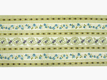 画像をギャラリービューアに読み込む, 半幅帯 WAKKA半幅帯 単品 青緑 クラシックローズ 半巾帯 ベージュ 横縞 リバーシブル バラ 着物 帯 カジュアル レディース アレンジ 細帯 四寸 日本製 女性 和装 和服 あす楽