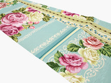 画像をギャラリービューアに読み込む, 半幅帯 WAKKA半幅帯 単品 青緑 クラシックローズ 半巾帯 ベージュ 横縞 リバーシブル バラ 着物 帯 カジュアル レディース アレンジ 細帯 四寸 日本製 女性 和装 和服 あす楽