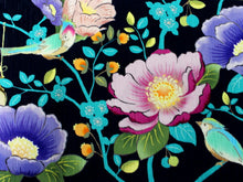 画像をギャラリービューアに読み込む, 半幅帯 WAKKA半幅帯 単品 紺 アフタヌーンティ 半巾帯 黄色 扇 リバーシブル 椿 花 葉 着物 帯 カジュアル レディース アレンジ 細帯 四寸 日本製 女性 和装 和服 あす楽