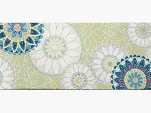 画像をギャラリービューアに読み込む, 半幅帯 WAKKA半幅帯 単品 薄黄緑 フラワーレース 半巾帯 深緑 花 リバーシブル 着物 帯 カジュアル レディース アレンジ 細帯 四寸 日本製 女性 和装 和服 あす楽