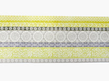 画像をギャラリービューアに読み込む, 半幅帯 WAKKA半幅帯 単品 水色 気球 半巾帯 黄色 花 リバーシブル 国境のない街 グレー 唐草 着物 帯 カジュアル レディース アレンジ 細帯 四寸 日本製 女性 和装 和服 あす楽