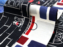 画像をギャラリービューアに読み込む, 半幅帯 WAKKA半幅帯 単品 黒 ファッションストリート 半巾帯 青 兎 リバーシブル 服 着物 帯 カジュアル レディース アレンジ 細帯 四寸 日本製 女性 和装 和服 あす楽