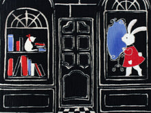 画像をギャラリービューアに読み込む, 半幅帯 WAKKA半幅帯 単品 黒 ファッションストリート 半巾帯 青 兎 リバーシブル 服 着物 帯 カジュアル レディース アレンジ 細帯 四寸 日本製 女性 和装 和服 あす楽