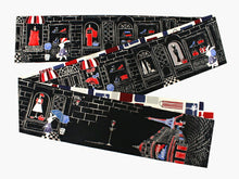 画像をギャラリービューアに読み込む, 半幅帯 WAKKA半幅帯 単品 黒 ファッションストリート 半巾帯 青 兎 リバーシブル 服 着物 帯 カジュアル レディース アレンジ 細帯 四寸 日本製 女性 和装 和服 あす楽