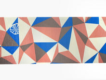 画像をギャラリービューアに読み込む, 半幅帯 WAKKA半幅帯 単品 ベージュ レモン 半巾帯 ピンク 幾何学 緑 縞 レモネード リバーシブル 服 着物 帯 カジュアル レディース アレンジ 細帯 四寸 日本製 女性 和装 和服 あす楽