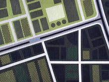 画像をギャラリービューアに読み込む, 半幅帯 WAKKA半幅帯 単品 濃赤 猫 半巾帯 緑 幾何学 リバーシブル 電車ごっこ 服 着物 帯 カジュアル レディース アレンジ 細帯 四寸 日本製 女性 和装 和服 あす楽