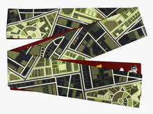 画像をギャラリービューアに読み込む, 半幅帯 WAKKA半幅帯 単品 濃赤 猫 半巾帯 緑 幾何学 リバーシブル 電車ごっこ 服 着物 帯 カジュアル レディース アレンジ 細帯 四寸 日本製 女性 和装 和服 あす楽