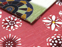 画像をギャラリービューアに読み込む, 半幅帯 WAKKA半幅帯 単品 ベージュ 兎 半巾帯 渋ピンク 花 リバーシブル 大兎祭 服 着物 帯 カジュアル レディース アレンジ 細帯 四寸 日本製 女性 和装 和服 あす楽