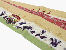 画像をギャラリービューアに読み込む, 半幅帯 WAKKA半幅帯 単品 ベージュ 兎 半巾帯 渋ピンク 花 リバーシブル 大兎祭 服 着物 帯 カジュアル レディース アレンジ 細帯 四寸 日本製 女性 和装 和服 あす楽