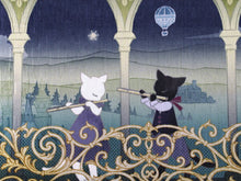 画像をギャラリービューアに読み込む, 半幅帯 WAKKA半幅帯 単品 薄グリーン 宮殿 半巾帯 グレー 猫 リバーシブル 気球 アラベスク 空中回廊 服 着物 帯 カジュアル レディース アレンジ 細帯 四寸 日本製 女性 和装 和服 あす楽