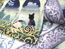 画像をギャラリービューアに読み込む, 半幅帯 WAKKA半幅帯 単品 薄グリーン 宮殿 半巾帯 グレー 猫 リバーシブル 気球 アラベスク 空中回廊 服 着物 帯 カジュアル レディース アレンジ 細帯 四寸 日本製 女性 和装 和服 あす楽