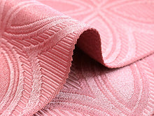 画像をギャラリービューアに読み込む, 半幅帯 浴衣帯 渋ピンク 七宝 帯 柄 ゆかた 単品 カジュアル レディース 簡単 アレンジ 半巾帯 細帯 女性 夏 和装 和服