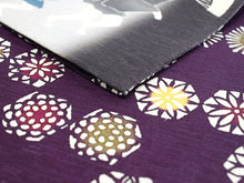 画像をギャラリービューアに読み込む, 半幅帯 WAKKA半幅帯 単品 グレー 兎 半巾帯 紫 花 リバーシブル 大兎祭 服 着物 帯 カジュアル レディース アレンジ 細帯 四寸 日本製 女性 和装 和服 あす楽
