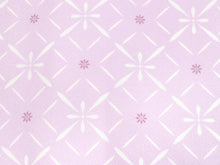 画像をギャラリービューアに読み込む, 洗える着物 コーディネートセット 袷 Mサイズ パープル 花菱 きもの 金茶 丸に鱗 名古屋帯 杏子色 正絹帯揚げ帯締め 4点セット 小紋 レディース 女性 プレタ 和装 和服