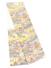 画像をギャラリービューアに読み込む, 袋帯 フォーマル 六通 ゴールド 祇園祭 礼装用 帯 長嶋成織物 鉾 街並み 町人 仕立て上がり 留袖 色留袖 訪問着 新品 未使用 日本製 レディース 女性 着物 結婚式 パーティー 園遊会 式典 和装 和服 正絹 送料無料