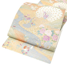 画像をギャラリービューアに読み込む, 袋帯 フォーマル 六通 ゴールド 孔雀 礼装用 帯 長嶋成織物 おしどり 桜 牡丹 流水 仕立て上がり 留袖 色留袖 訪問着 新品 未使用 日本製 レディース 女性 着物 結婚式 パーティー 園遊会 式典 和装 和服 正絹 送料無料 卒業式 入学式