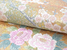 画像をギャラリービューアに読み込む, 袋帯 フォーマル 六通 ゴールド 孔雀 礼装用 帯 長嶋成織物 おしどり 桜 牡丹 流水 仕立て上がり 留袖 色留袖 訪問着 新品 未使用 日本製 レディース 女性 着物 結婚式 パーティー 園遊会 式典 和装 和服 正絹 送料無料 卒業式 入学式