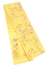 画像をギャラリービューアに読み込む, 袋帯 フォーマル 六通 ゴールド 鶴 礼装用 帯 長嶋成織物 扇 松 菊 花 宝尽くし 仕立て上がり 留袖 色留袖 訪問着 新品 未使用 日本製 レディース 女性 着物 結婚式 パーティー 園遊会 式典 和装 和服 正絹 送料無料