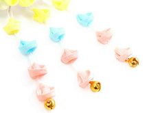 画像をギャラリービューアに読み込む, 七五三 髪飾り ちりめん 3歳 7歳 水色 梅 髪かざり ピンク 黄色 つまみ細工 子供 着物 和装 和小物 キッズ 女の子 コサージュ パッチンどめ ヘアクリップ