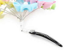 画像をギャラリービューアに読み込む, 七五三 髪飾り ちりめん 3歳 7歳 水色 梅 髪かざり ピンク 黄色 つまみ細工 子供 着物 和装 和小物 キッズ 女の子 コサージュ パッチンどめ ヘアクリップ