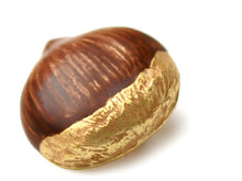 画像をギャラリービューアに読み込む, 帯留 栗 くり 単品 三分紐を通す シンプル 和 可愛い 帯留め 帯どめ 軽量 小紋 洒落着 色無地 パーティー オールシーズン カジュアル 母の日 プレゼント ギフト 贈り物 和装小物 着物 和服 和装 帯飾り SUU 日本製 アクセサリー あす楽