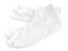 画像をギャラリービューアに読み込む, 足袋 別珍 4枚コハゼ 白 猫 刺繍 スワロフスキー 23.0cm レディース ビロード 女性 女物 婦人 着物 きもの 着付け小物 ソックス WA de Modern ネコポス便