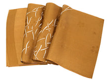 画像をギャラリービューアに読み込む, 帯揚げ 帯締め セット 正絹 カジュアル向き 丸組 黄土色 露芝 帯あげ 黄土色 赤紫 帯〆 和装 小物 レディース 女性 婦人 おびあげ おびじめ ネコポス便可能 あす楽