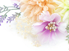 画像をギャラリービューアに読み込む, 成人式 髪飾り 2点セット 白 菊 つまみ細工 花 ドライフラワー 卒業式 前撮り 袴 はかま 振袖 結婚式 和装 和服 着物 かんざし コサージュ ヘアアクセサリー