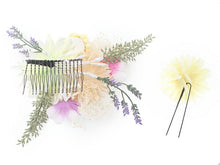 画像をギャラリービューアに読み込む, 成人式 髪飾り 2点セット 白 菊 つまみ細工 花 ドライフラワー 卒業式 前撮り 袴 はかま 振袖 結婚式 和装 和服 着物 かんざし コサージュ ヘアアクセサリー