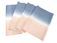 画像をギャラリービューアに読み込む, 帯揚げ 帯締め セット 絹 セミフォーマル カジュアル 平組 青 渋ピンク 二色ぼかし 金線 帯あげ 白 水色 帯〆 日本製 金 色無地 付け下げ 小紋 パーティー 和装小物 着付け小物 着物 和 送料無料