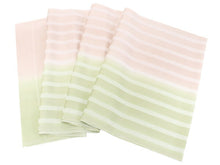 画像をギャラリービューアに読み込む, 帯揚げ 帯締め セット 絹 カジュアル 平組 ピンクベージュ 抹茶 二色ぼかし 縞 帯あげ ピンク 黄緑 帯〆 丹後ちりめん 日本製 金 色無地 付け下げ 小紋 パーティー 和装小物 着付け小物 着物 和 送料無料