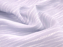 画像をギャラリービューアに読み込む, 着物 洗える着物 フルオーダー 仕立て付 小紋 藤紫 雨縞 東レシルック 反物 薄紫 縞 和装 和服 袷 単衣 春 秋 冬 レディース 女性 きもの 羽織 コート カジュアル 上品 TORAY sillook 送料無料