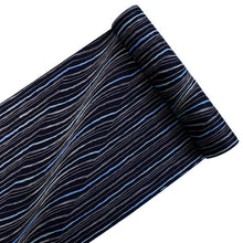 画像をギャラリービューアに読み込む, 着物 洗える着物 フルオーダー 仕立て付 小紋 紺 よろけ縞 東レシルック 反物 ストライプ 和装 和服 袷 単衣 春 秋 冬 レディース 女性 きもの 羽織 コート カジュアル 上品 TORAY sillook 大久保信子 送料無料