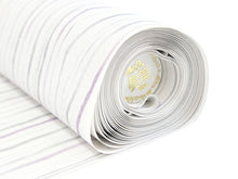 画像をギャラリービューアに読み込む, 着物 洗える着物 フルオーダー 仕立て付 小紋 薄灰 よろけ縞 東レシルック 反物 ライトグレー ストライプ 和装 和服 袷 単衣 春 秋 冬 レディース 女性 きもの 羽織 コート カジュアル 上品 TORAY sillook 大久保信子 送料無料