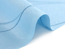 画像をギャラリービューアに読み込む, 着物 洗える着物 フルオーダー 仕立て付 小紋 青 ススキ 東レシルック 反物 和装 和服 袷 単衣 春 秋 冬 レディース 女性 きもの 羽織 コート カジュアル 上品 TORAY sillook 大久保信子 送料無料