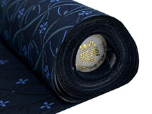 画像をギャラリービューアに読み込む, 着物 洗える着物 フルオーダー 仕立て付 小紋 濃藍 小花 東レシルック 市松格子 チェック 反物 和装 和服 袷 単衣 春 秋 冬 レディース 女性 きもの 羽織 コート カジュアル 上品 TORAY sillook 大久保信子 送料無料