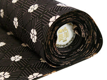 画像をギャラリービューアに読み込む, 着物 洗える着物 フルオーダー 仕立て付 小紋 焦げ茶 花菱 東レシルック 若松菱 格子 反物 和装 和服 袷 単衣 春 秋 冬 レディース 女性 きもの 羽織 コート カジュアル 上品 TORAY sillook 大久保信子 送料無料