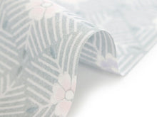 画像をギャラリービューアに読み込む, 着物 洗える着物 フルオーダー 仕立て付 小紋 薄緑 花菱 東レシルック 若松菱 格子 反物 和装 和服 袷 単衣 春 秋 冬 レディース 女性 きもの 羽織 コート カジュアル 上品 TORAY sillook 大久保信子 送料無料