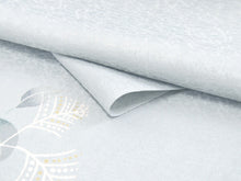 画像をギャラリービューアに読み込む, 着物 洗える着物 フルオーダー 仕立て付 小紋 水色 ミモザ 東レシルック 植物 反物 和装 和服 袷 単衣 春 秋 冬 レディース 女性 きもの 羽織 コート カジュアル 上品 TORAY sillook 大久保信子 送料無料