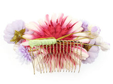 画像をギャラリービューアに読み込む, 成人式 髪飾り ピンク 菊 ヘアアクセサリー 花 ダリア パープル コーム 卒業式 前撮り 袴 はかま 振袖 結婚式 和装 和服 着物 かんざし あす楽